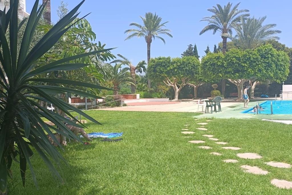 Apartamento 1ª Linea De Playa 阿利坎特 外观 照片